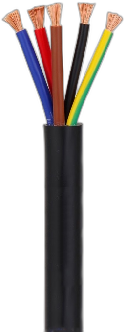5 Core Cu Black - Multi-Core Cable