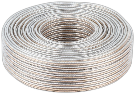 Speaker Wire Gold-Silver - Speaker Cable Flat