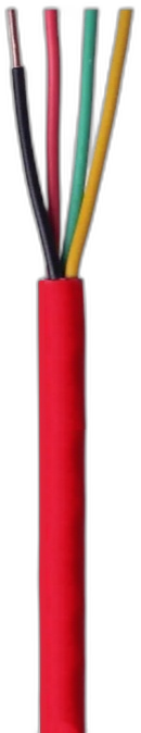 4 Core Unshielded Red - Fire Cable