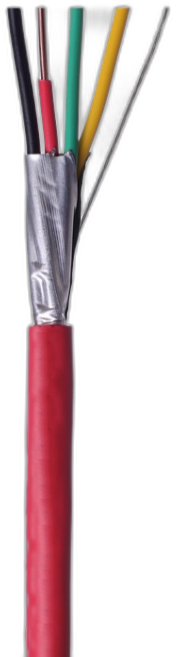 4 Core Shielded Red - Fire Cable