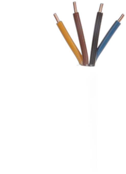 4 Core Solid White - Multi-Core Cable